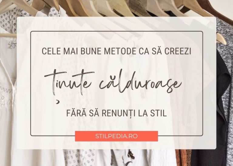 Ținute casual călduroase
