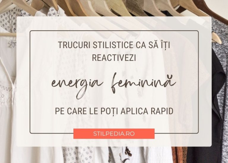 Energia feminina prin vestimentatie