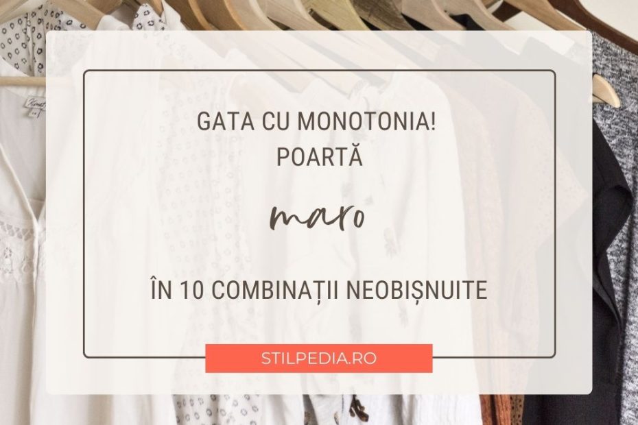 Stilpedia - Cu ce sa asortezi culoarea maro
